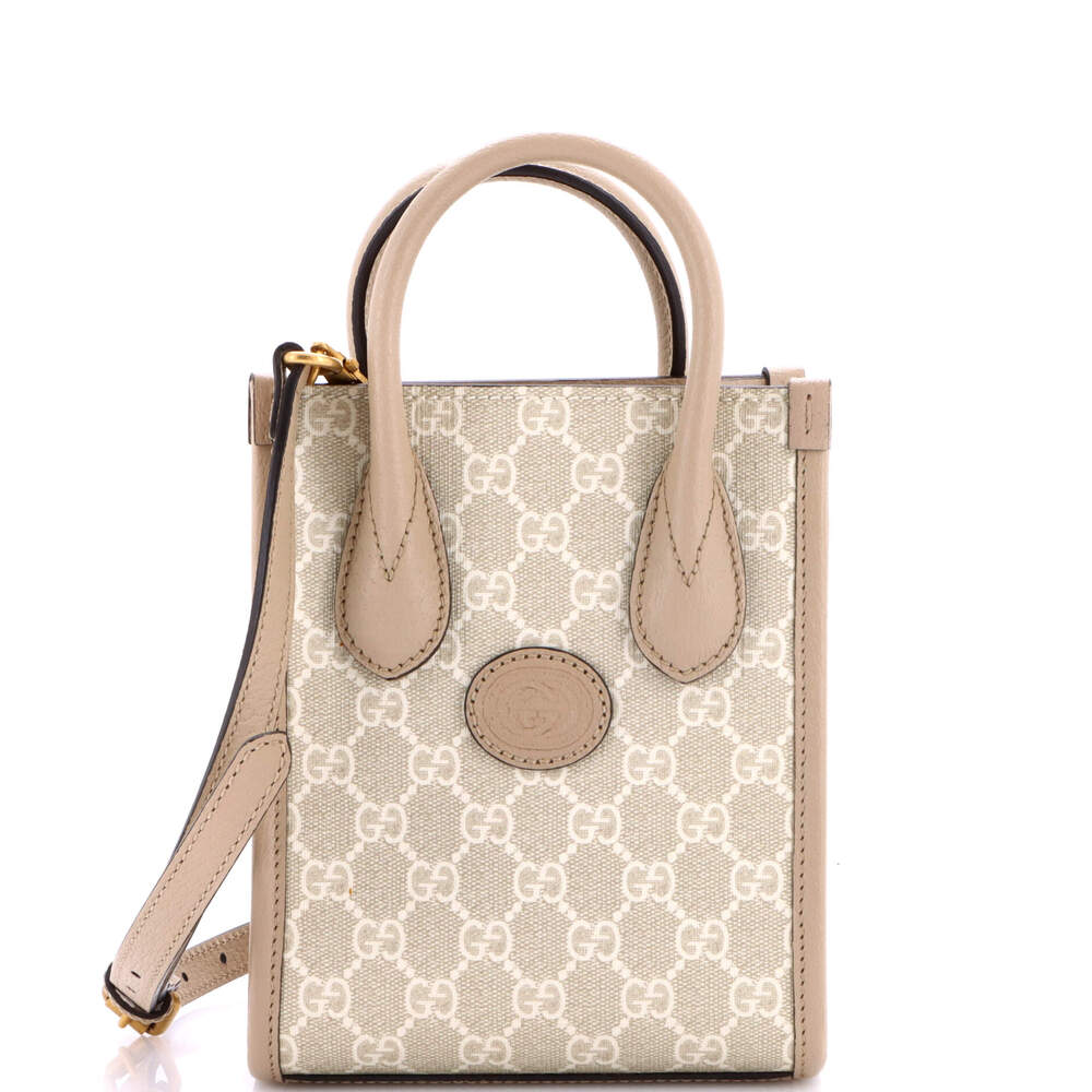Gucci Interlocking G Patch Tote Gg #263915G97B